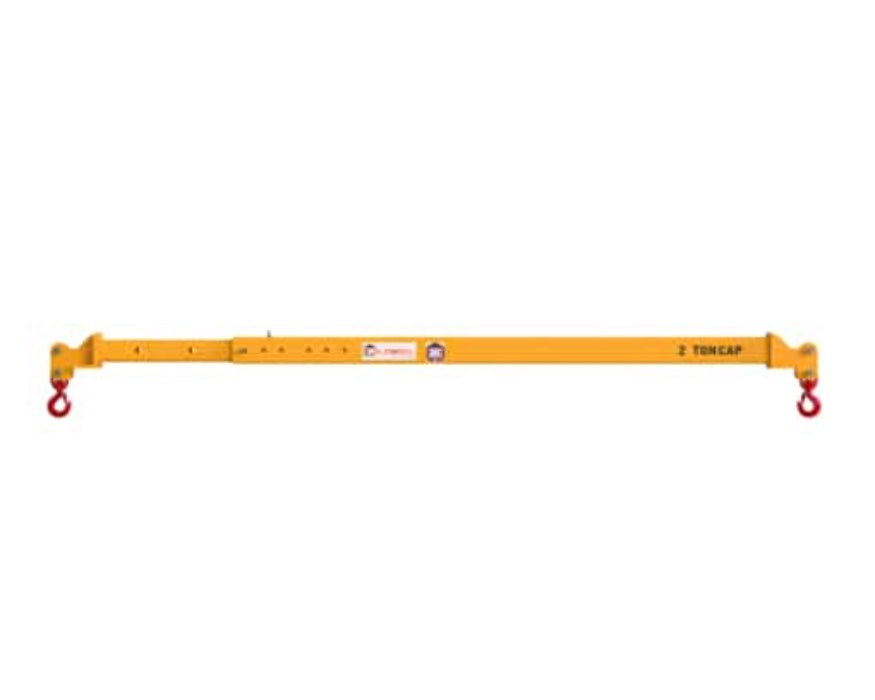 Caldwell Adjustable Spreader Beam, 2t- 10t with rigging