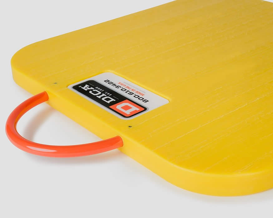 DICA D1818-Y SafetyTech Crane Outrigger Pad 18"x18"x1" 45,000lb capacity (Yellow)