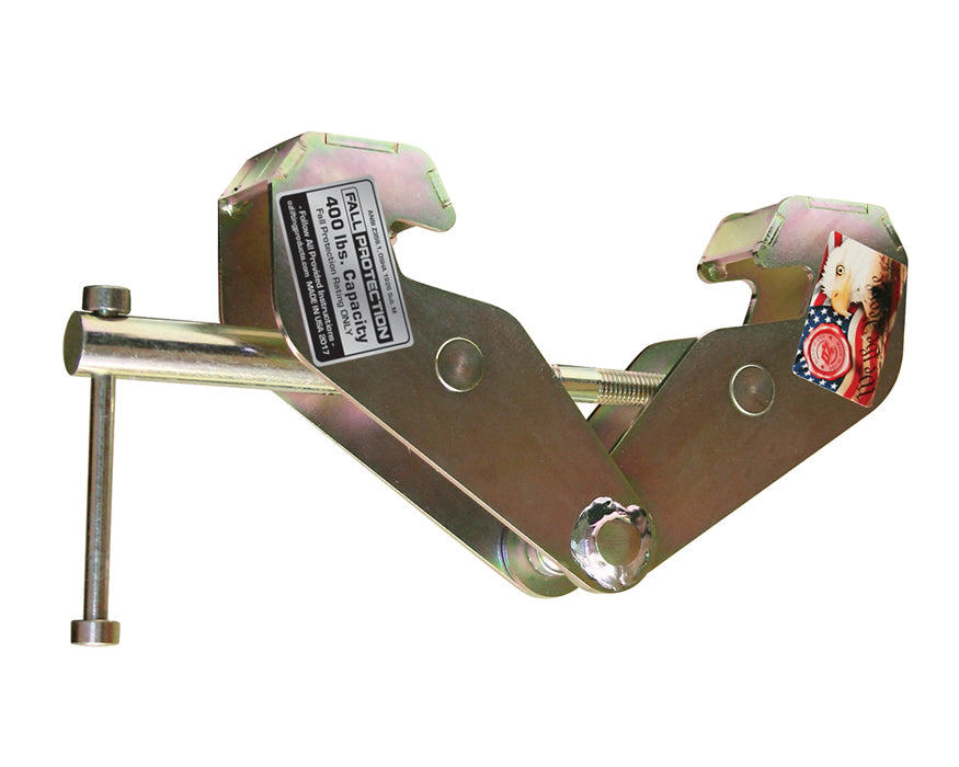 OZ Lifting Fall Protection Beam Clamp, 1t- 10t capacity