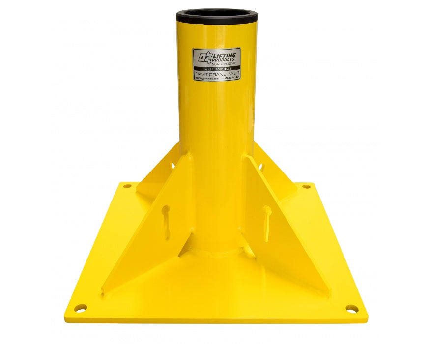 OZ Lifting OZPED1 Pedestal Base for a Composite Davit, 1,200lb capacity