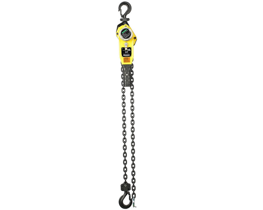 Crosby | ACCOLIFT Manual Lever Hoist with Overload Protection, 3/4t- 9t capacity